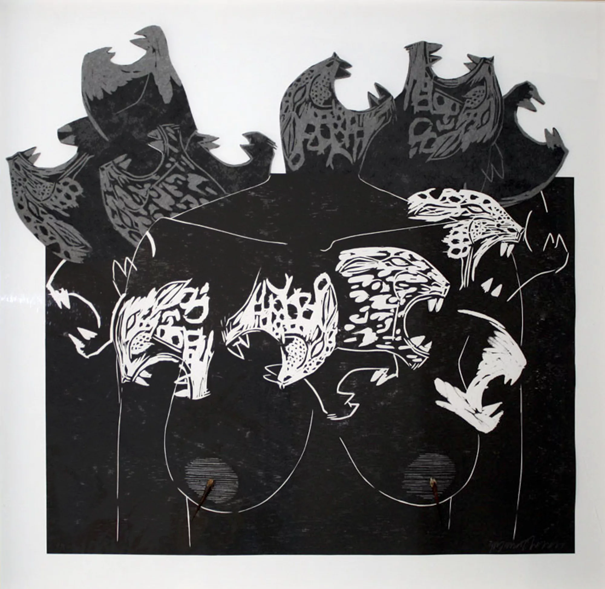 Collar de cabezas / Heads necklace